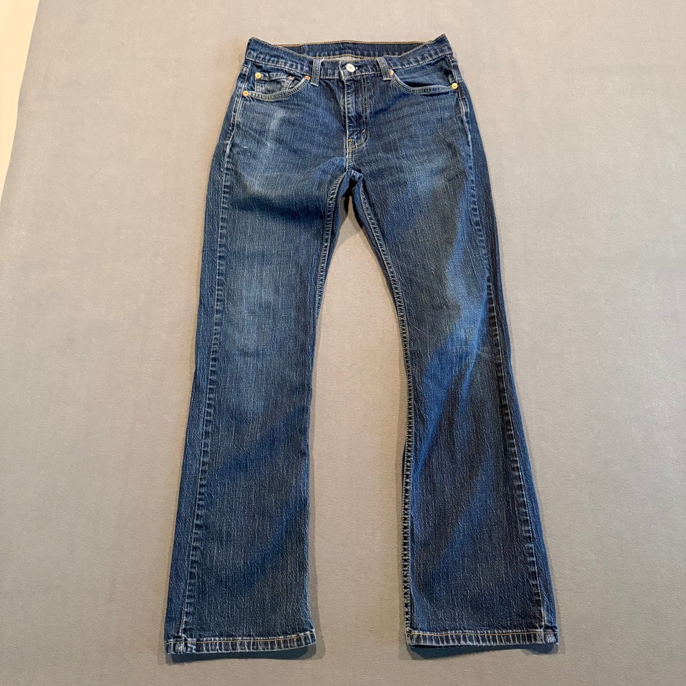 Levi's 527 Bootcut Jeans Women's 30x32 Blue Stretch Denim